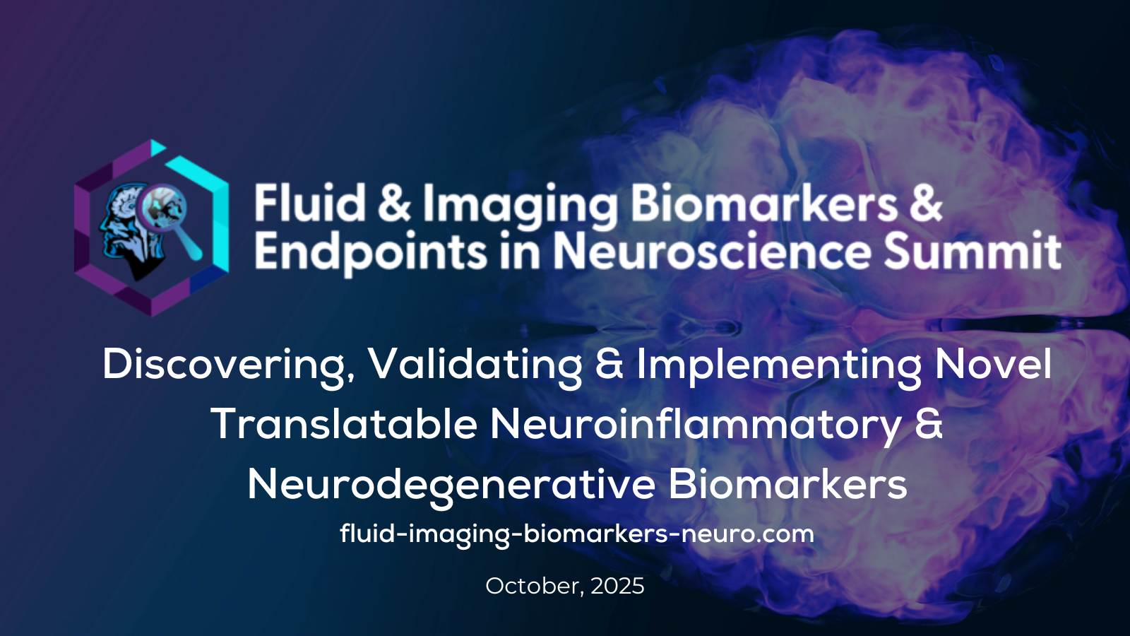 3rd Fluid & Imaging Biomarkers in Neuroscience Summit