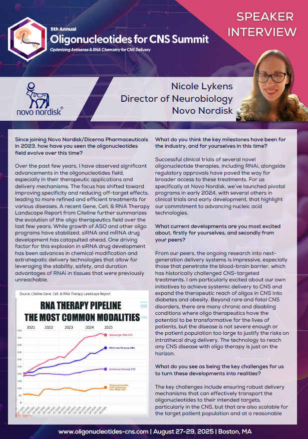 NicoleLykens, Novo Nordisk - Speaker InterviewNicoleLykens, Novo Nordisk - Speaker Interview